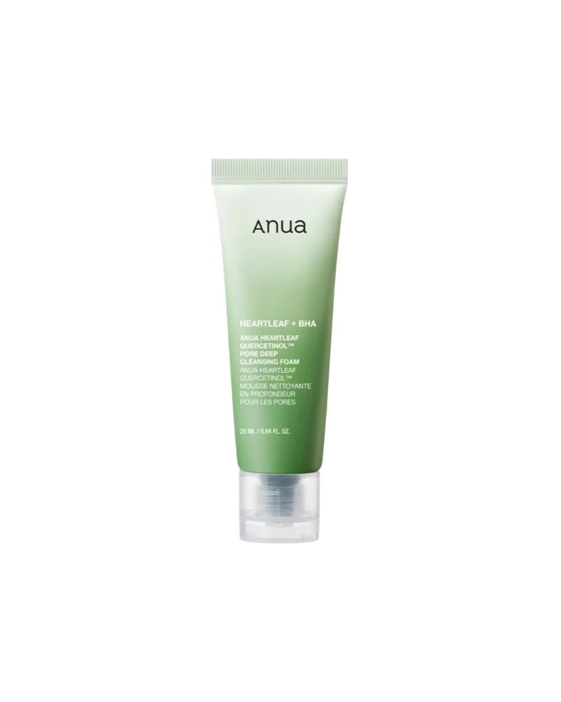 Anua Heartleaf Quercetinol Pore Deep Cleansing Foam 25ml