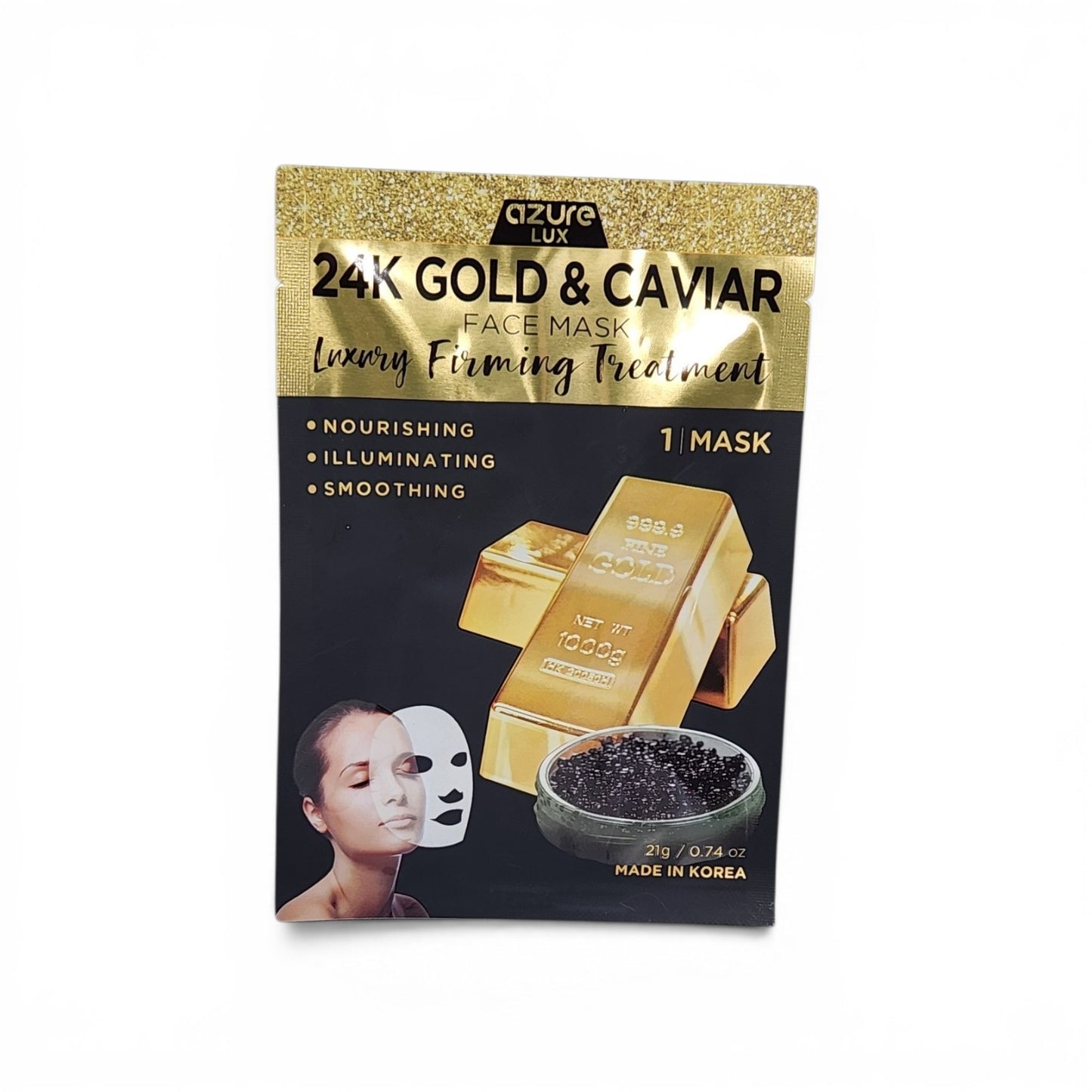 24K Gold Caviar Face Mask
