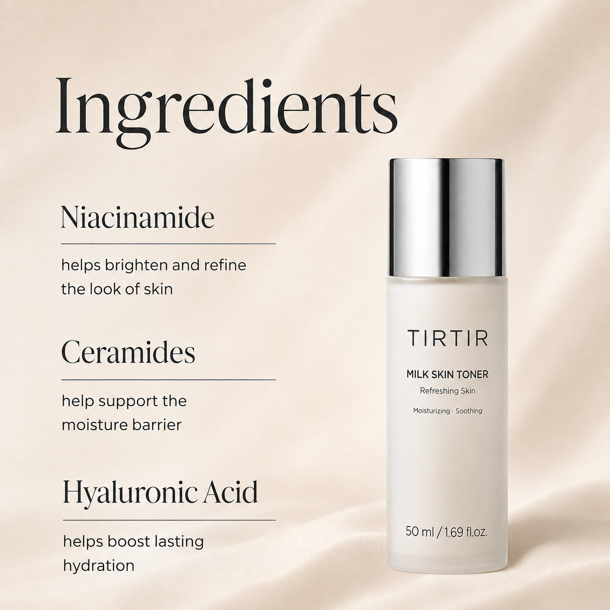 TIRTIR Milk Skin Toner 50ml
