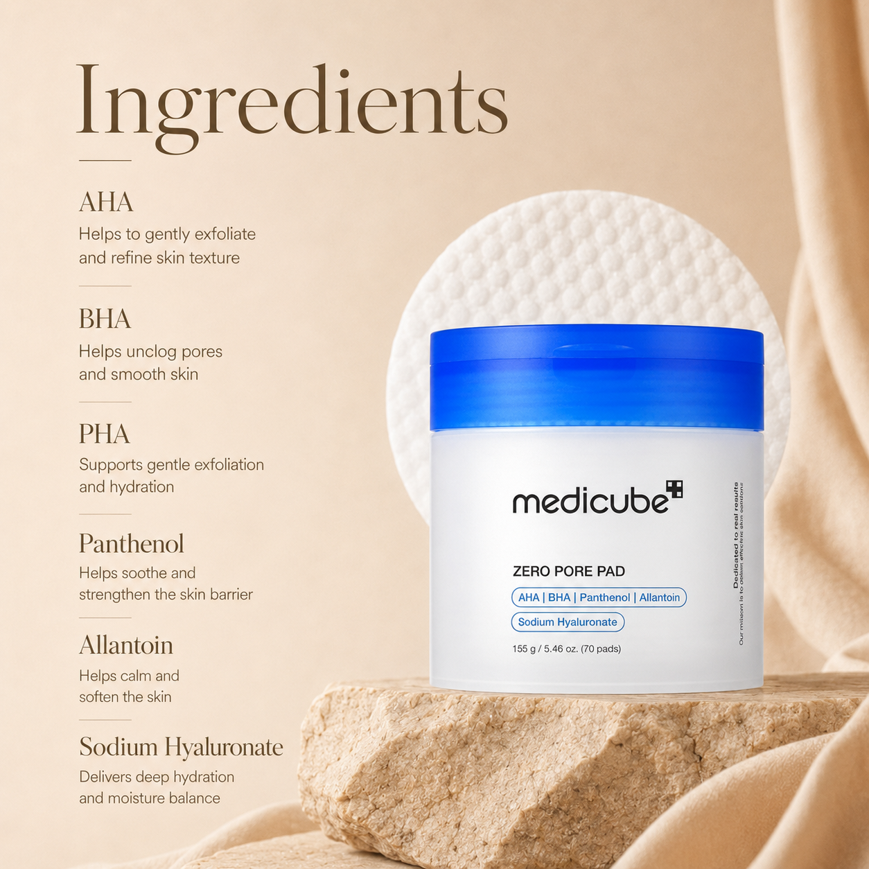 Medicube Zero Pore Pad 2.0 (70pcs)