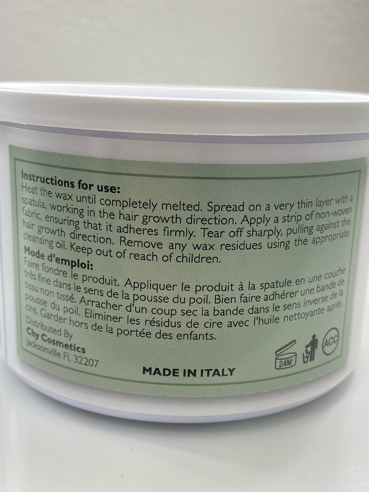 Waxxmii Zinc Oxide Soft Wax