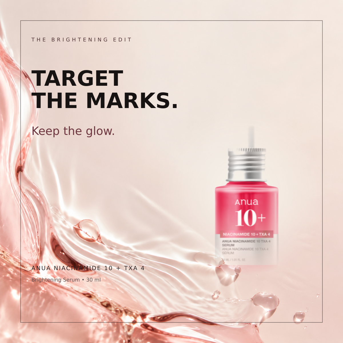 Anua Niacinamide 10% + TXA 4% Serum 30ml