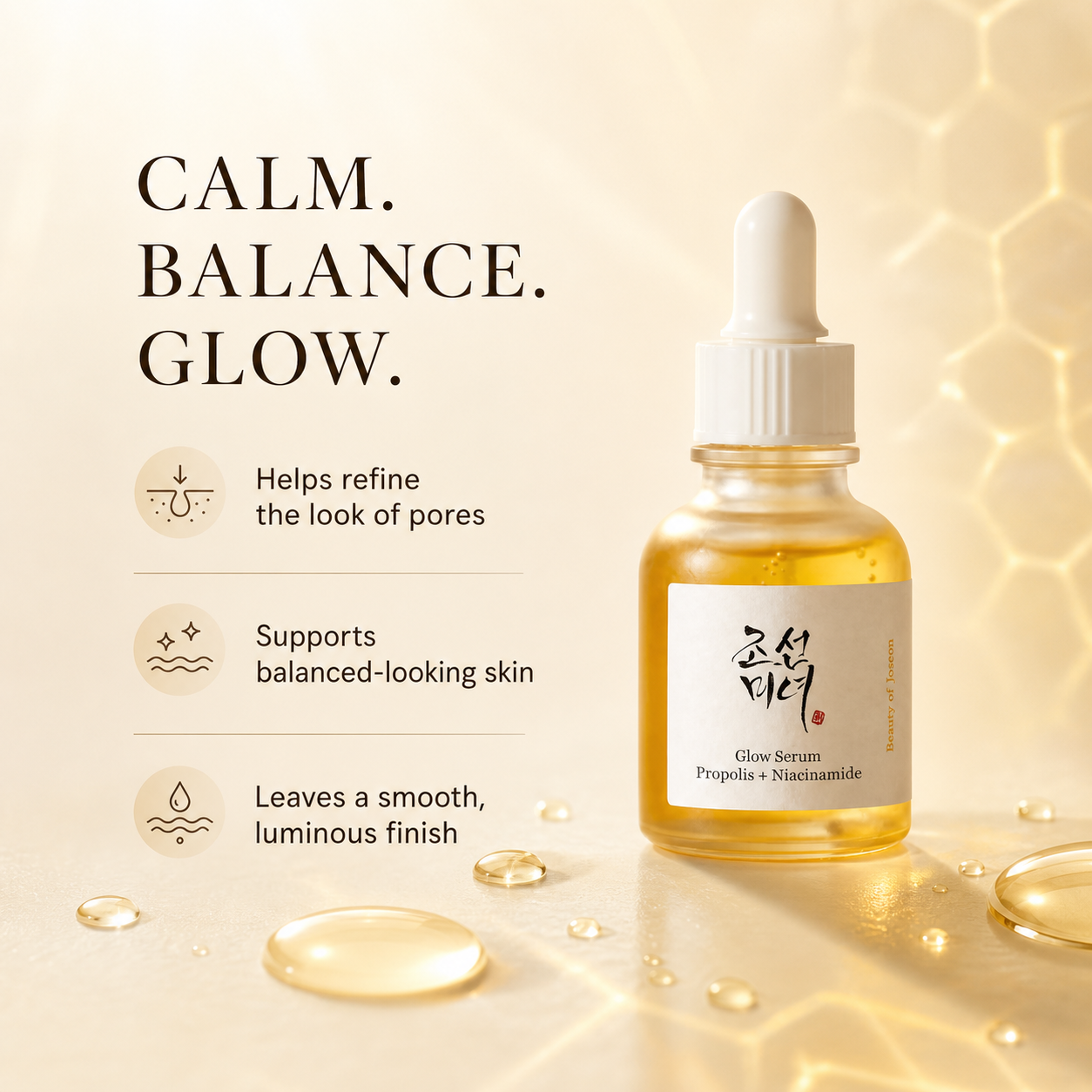 Beauty of Joseon Glow Serum: Propolis + Niacinamide 30ml