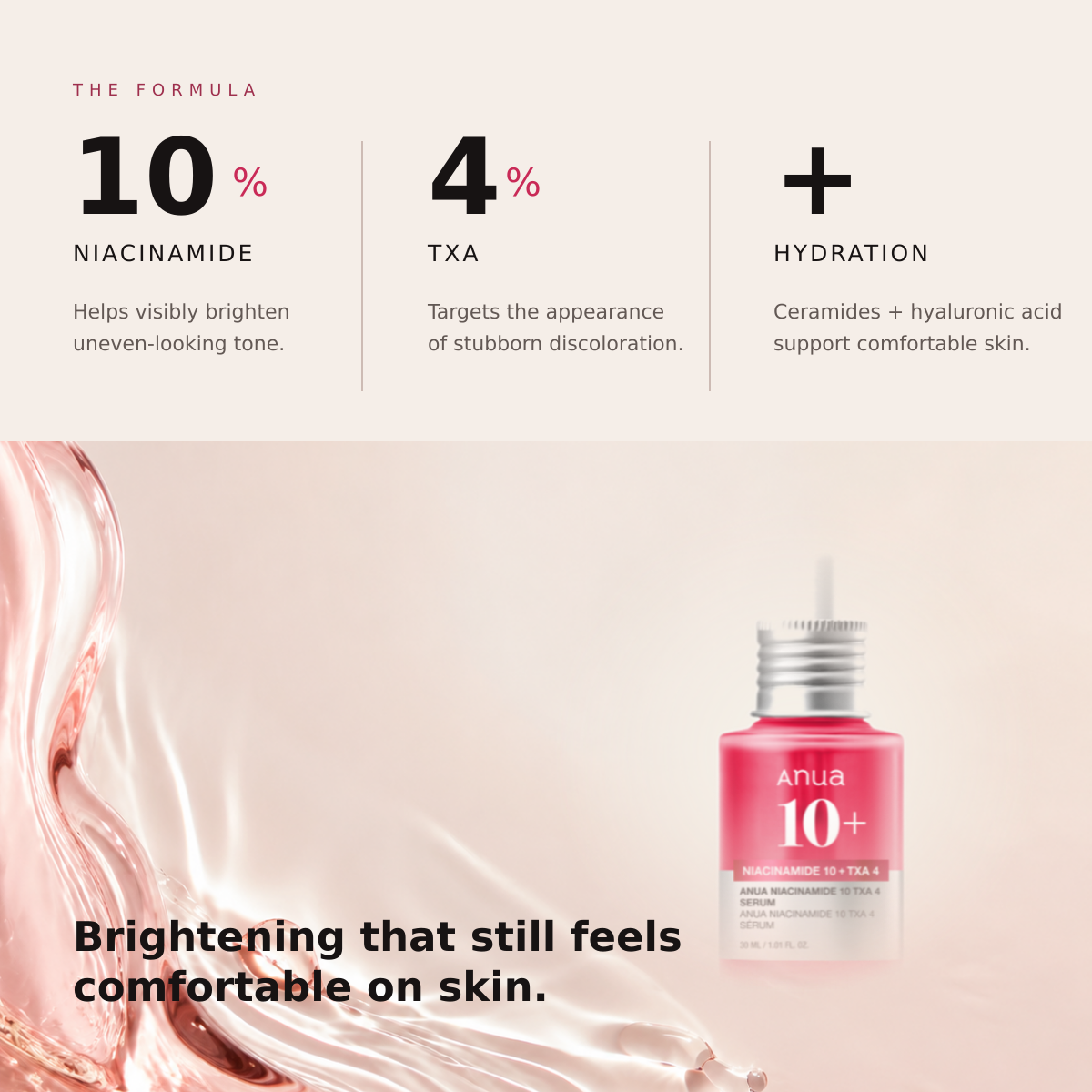 Anua Niacinamide 10% + TXA 4% Serum 30ml
