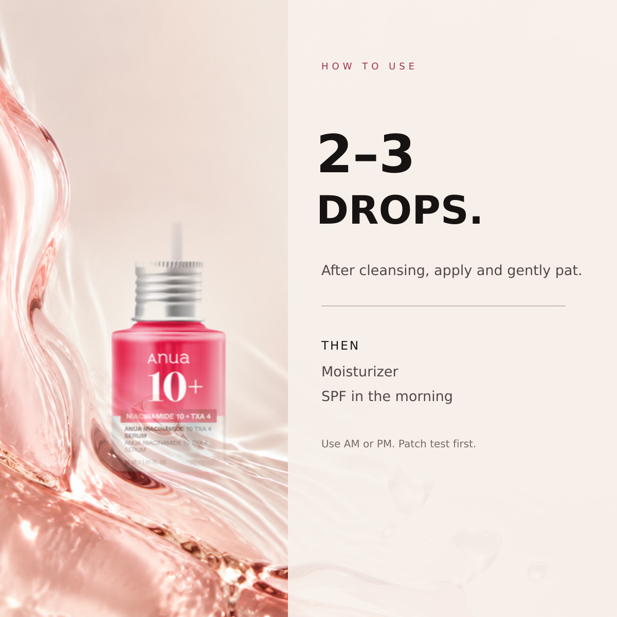 Anua Niacinamide 10% + TXA 4% Serum 30ml