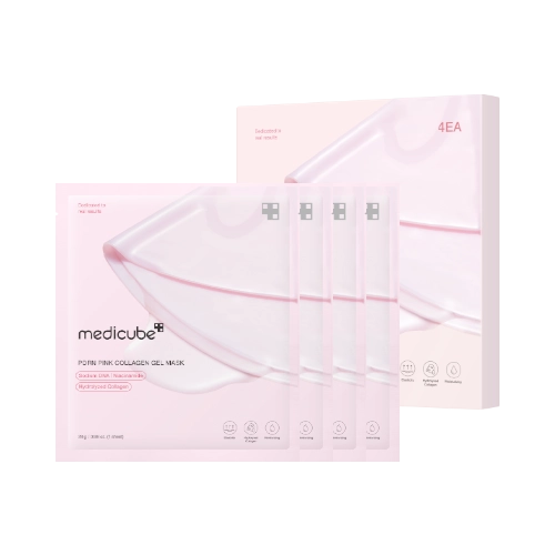 Medicube PDRN Pink Collagen Gel Mask (28g × 4ea)