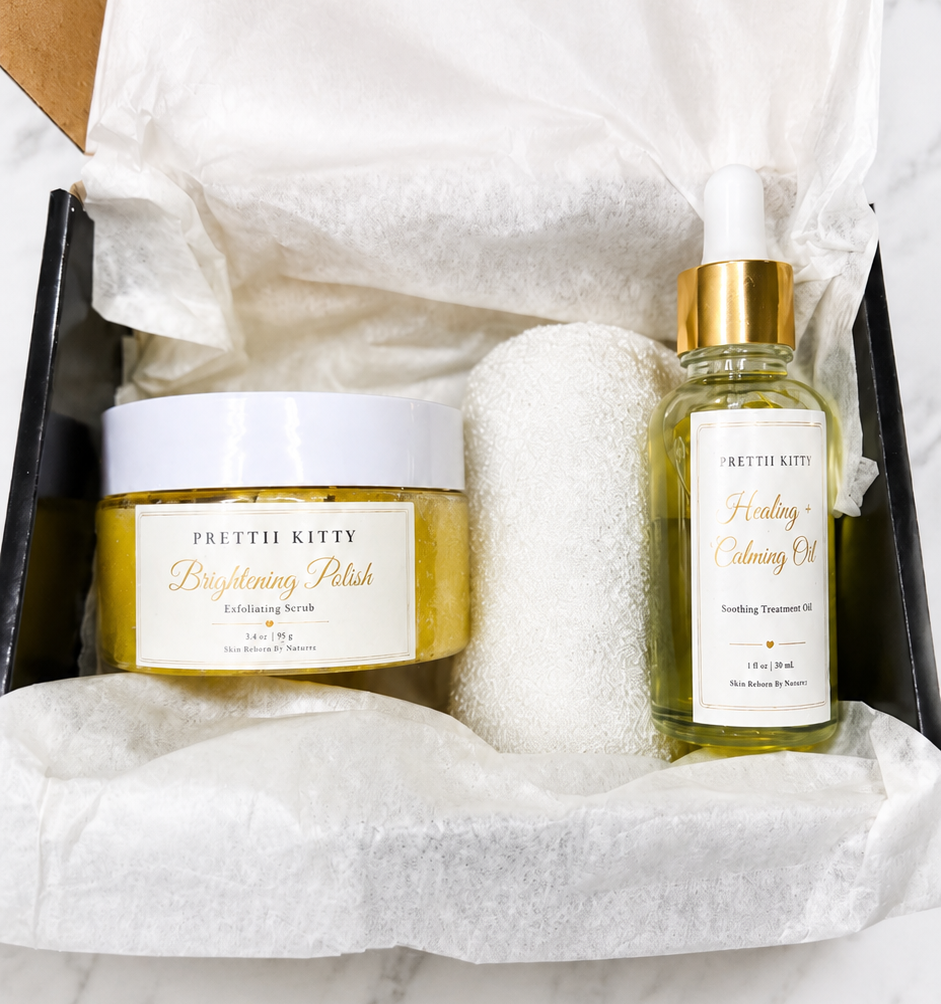 Prettii Kitty Post Wax Aftercare Kit – boxed