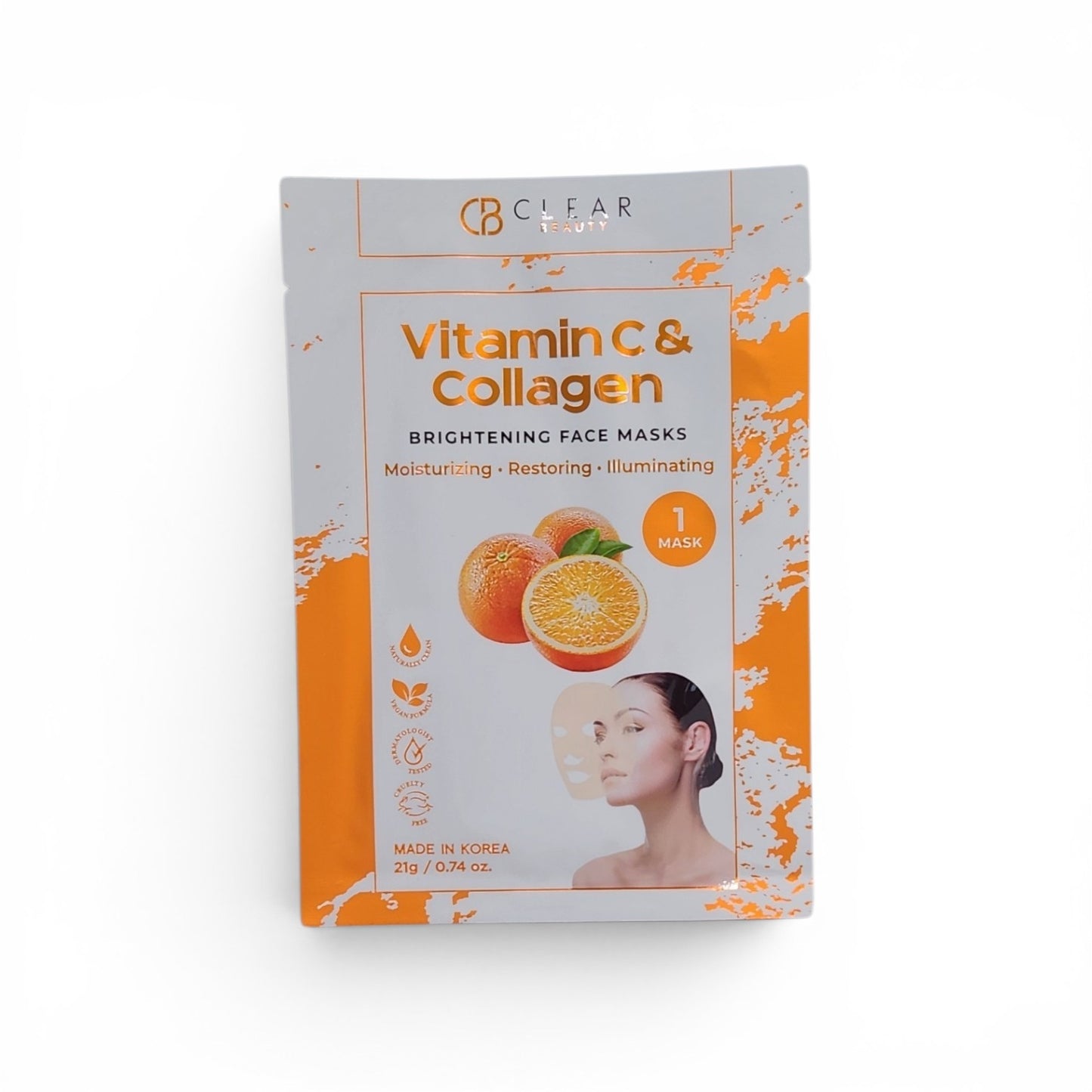 Vitamin C + Collagen Clear Beauty Mask