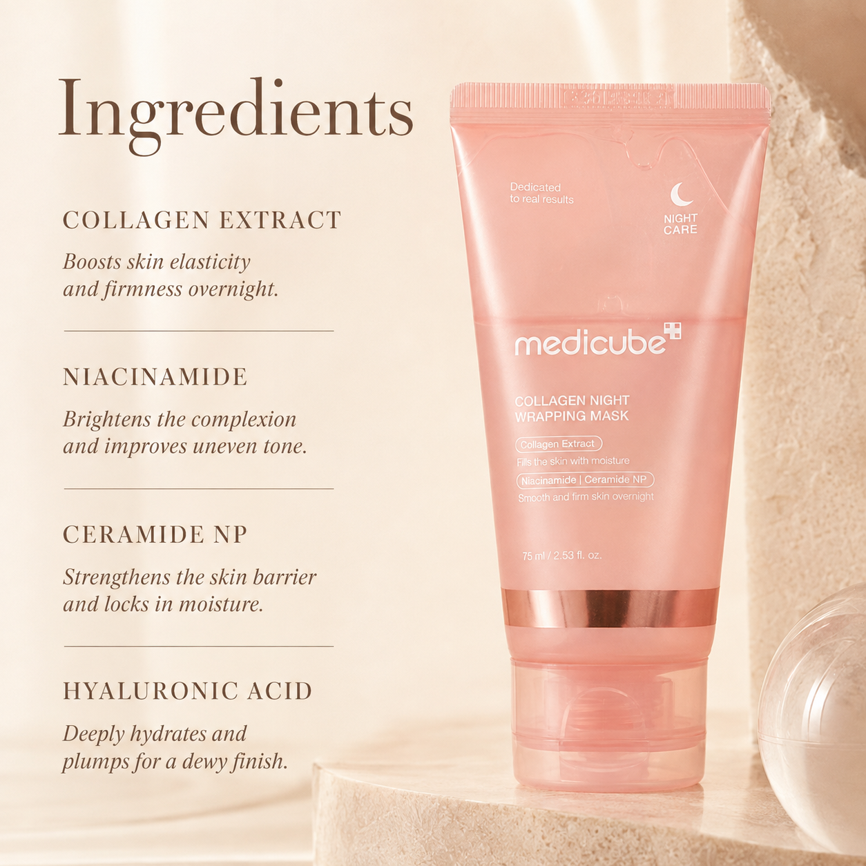 Medicube Collagen Night Wrapping Mask 75ml