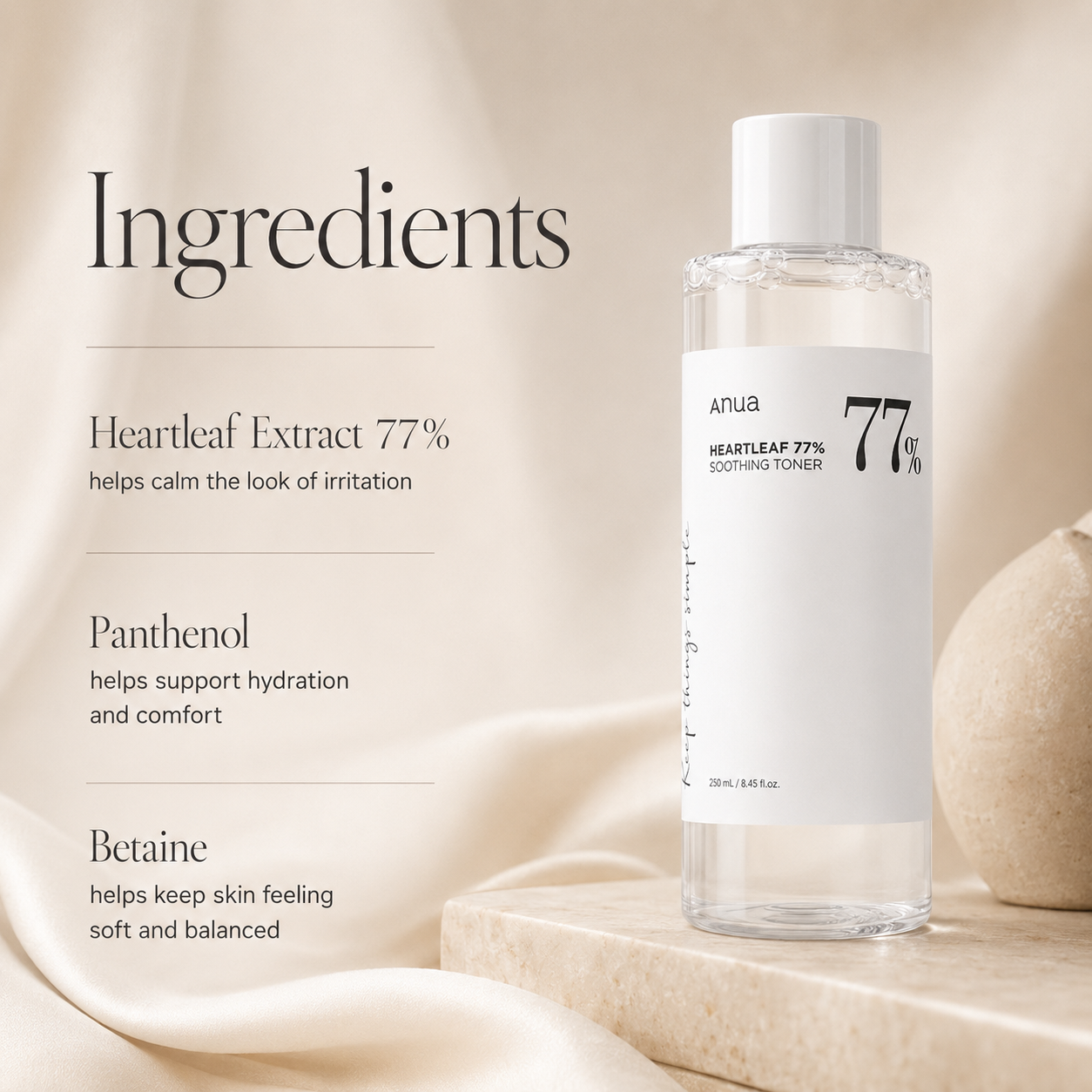 Anua Heartleaf 77 Soothing Toner [Renew] 250ml