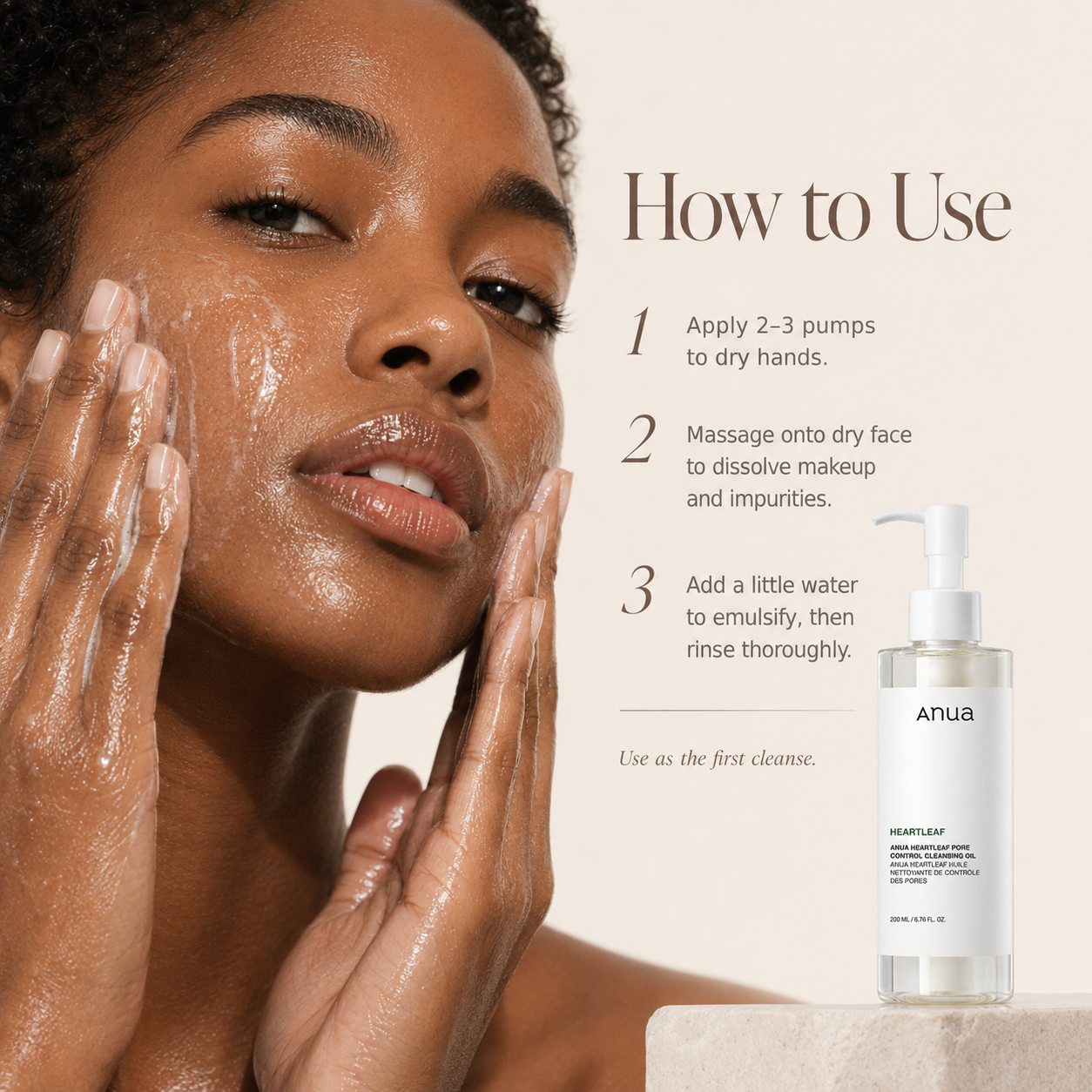 Anua Heartleaf Pore Control Cleansing Oil 200ml