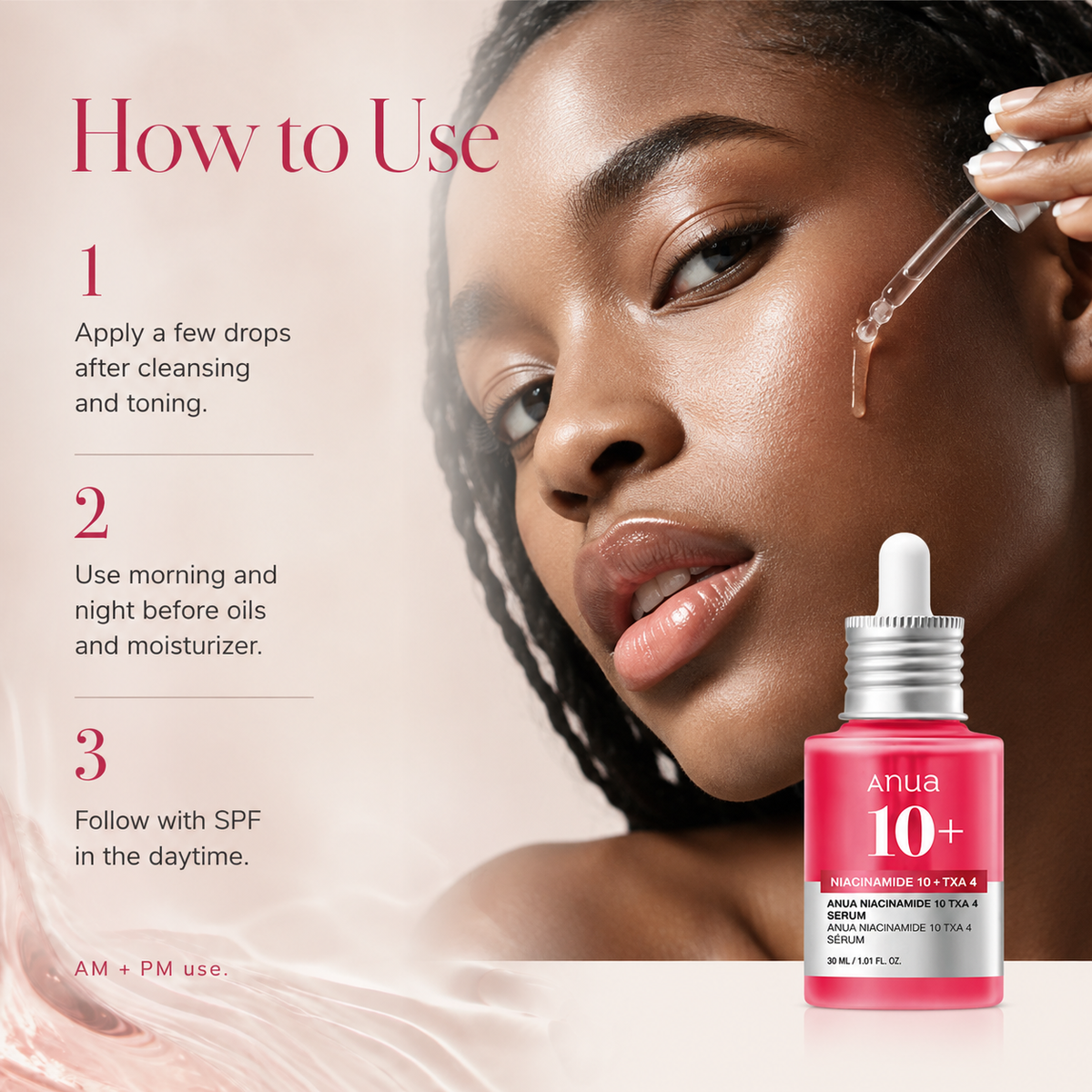 Anua Niacinamide 10% + TXA 4% Serum 30ml