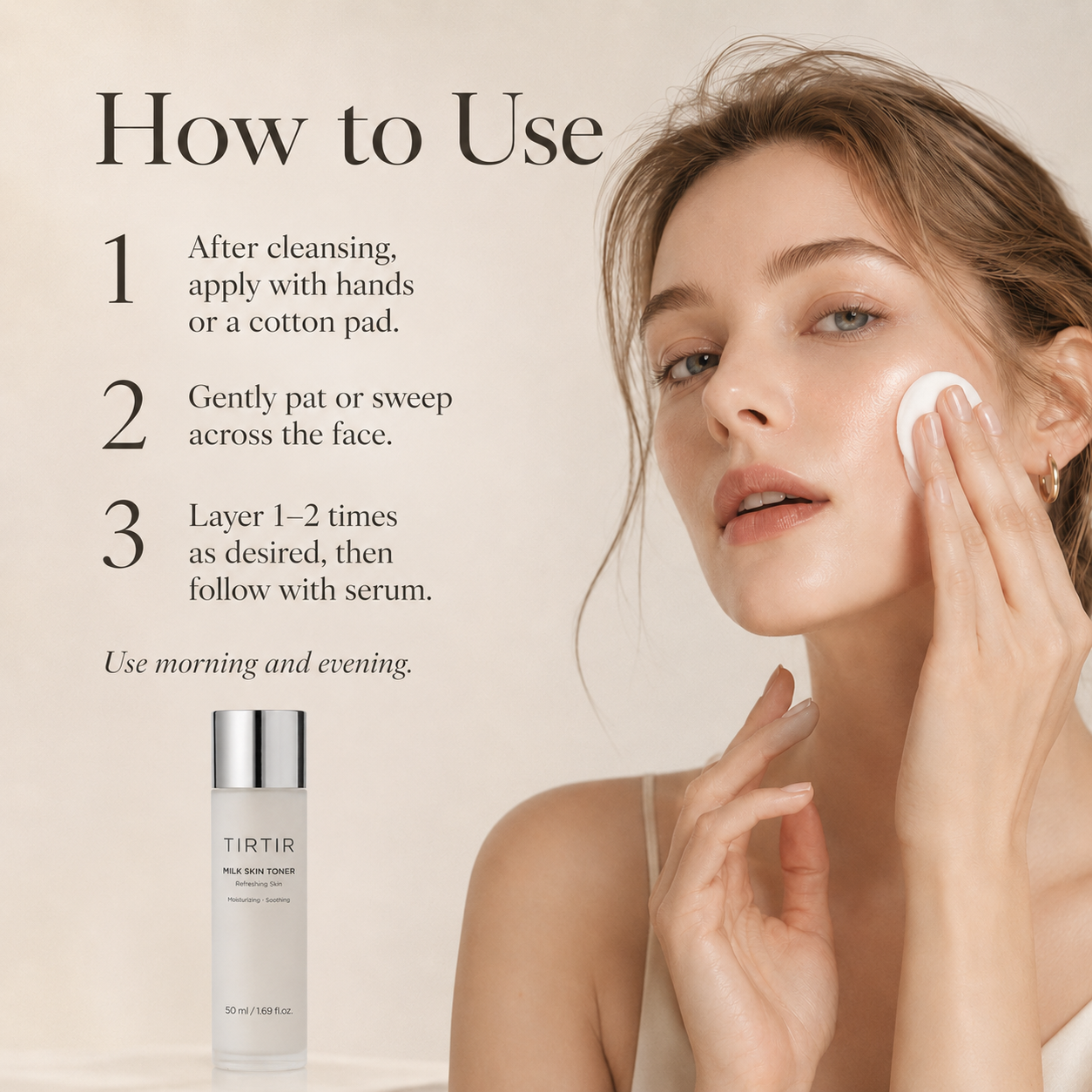 TIRTIR Milk Skin Toner 50ml