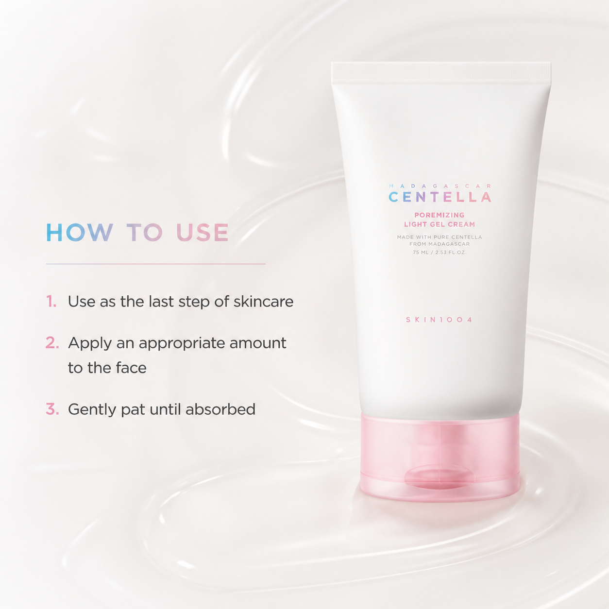 SKIN1004 Madagascar Centella Poremizing Light Gel Cream 75ml